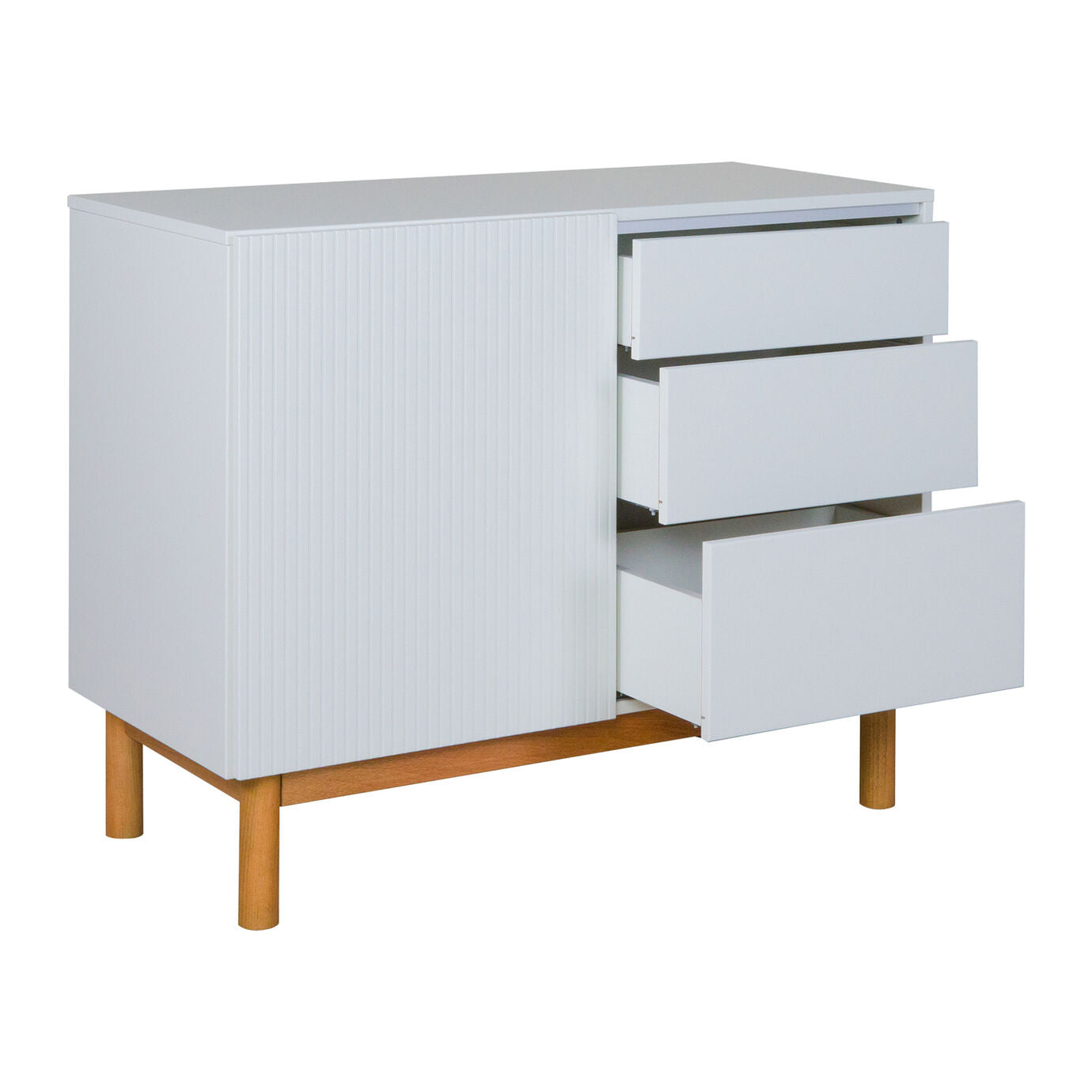 Quax Mood Kinderzimmer 3-teilig inkl. Wickelaufsatz white *SALE*