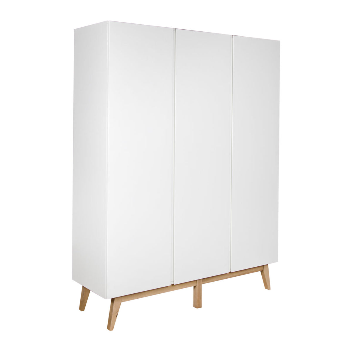 Quax Trendy Kleiderschrank 3-türig white