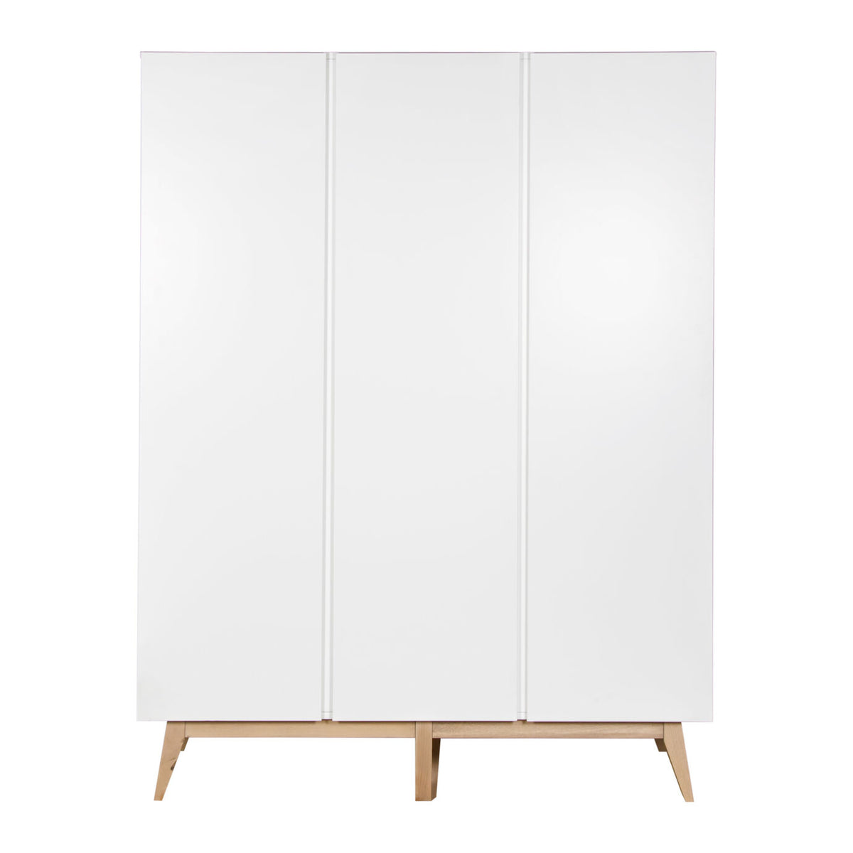 Quax Trendy Kleiderschrank 3-türig white