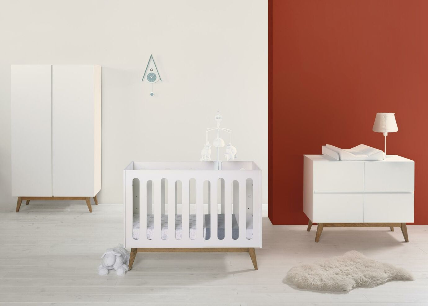 Quax Trendy Kleiderschrank 2-türig white