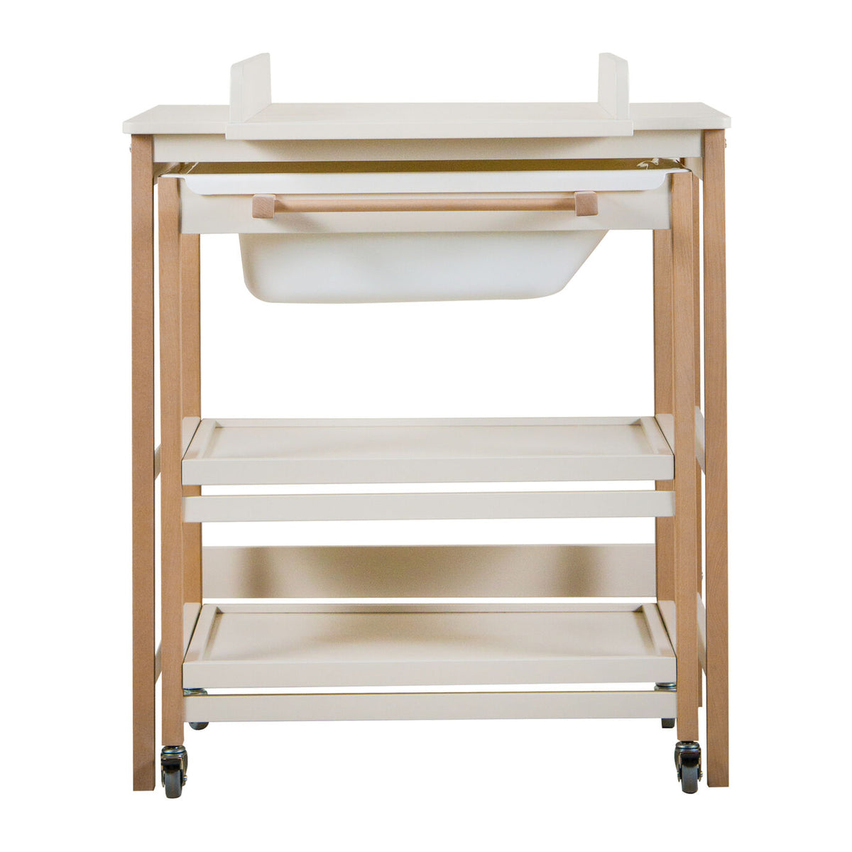 Quax Bade-Wickel-Kombination Smart clay-natural
