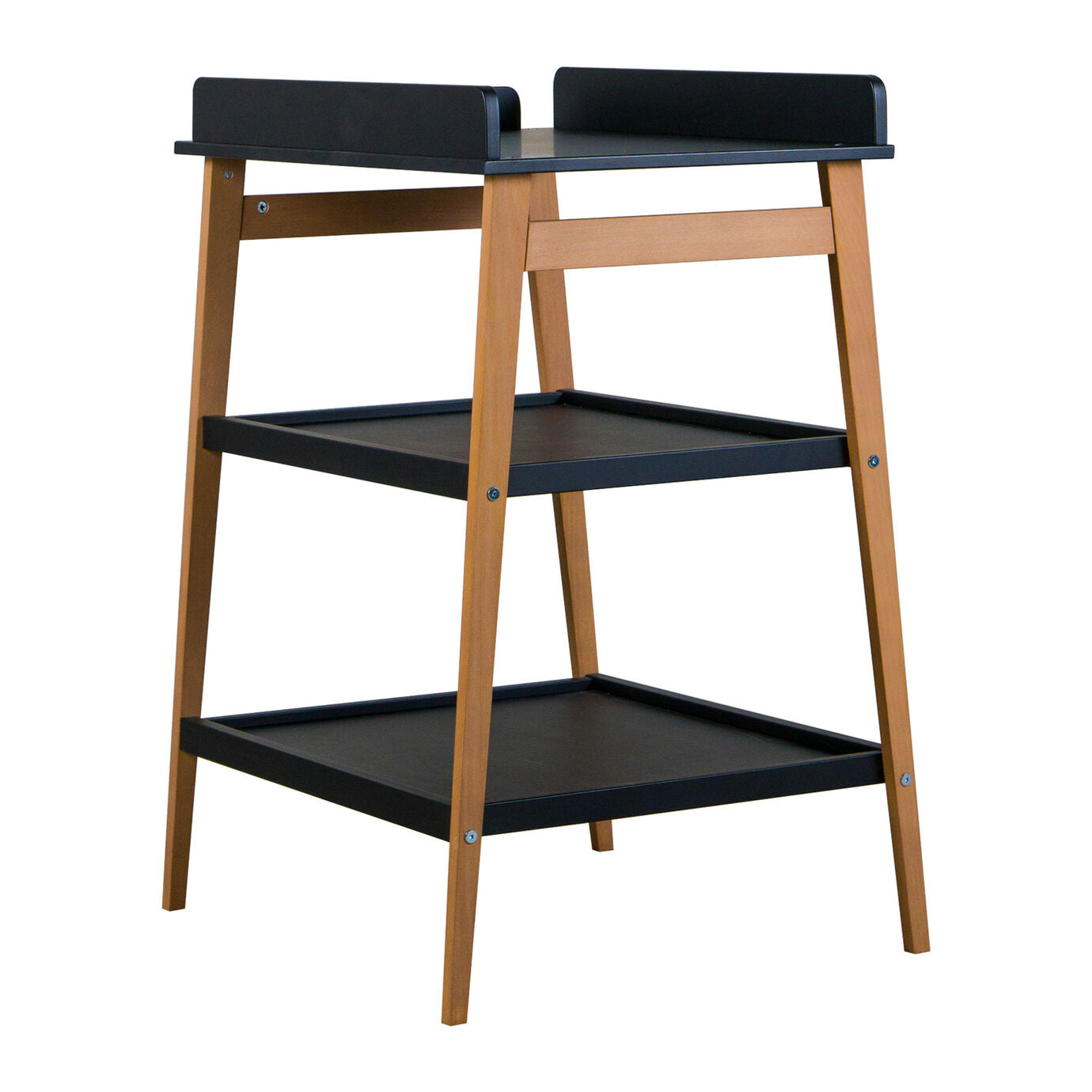 Quax Wickeltisch Hip black-naturel