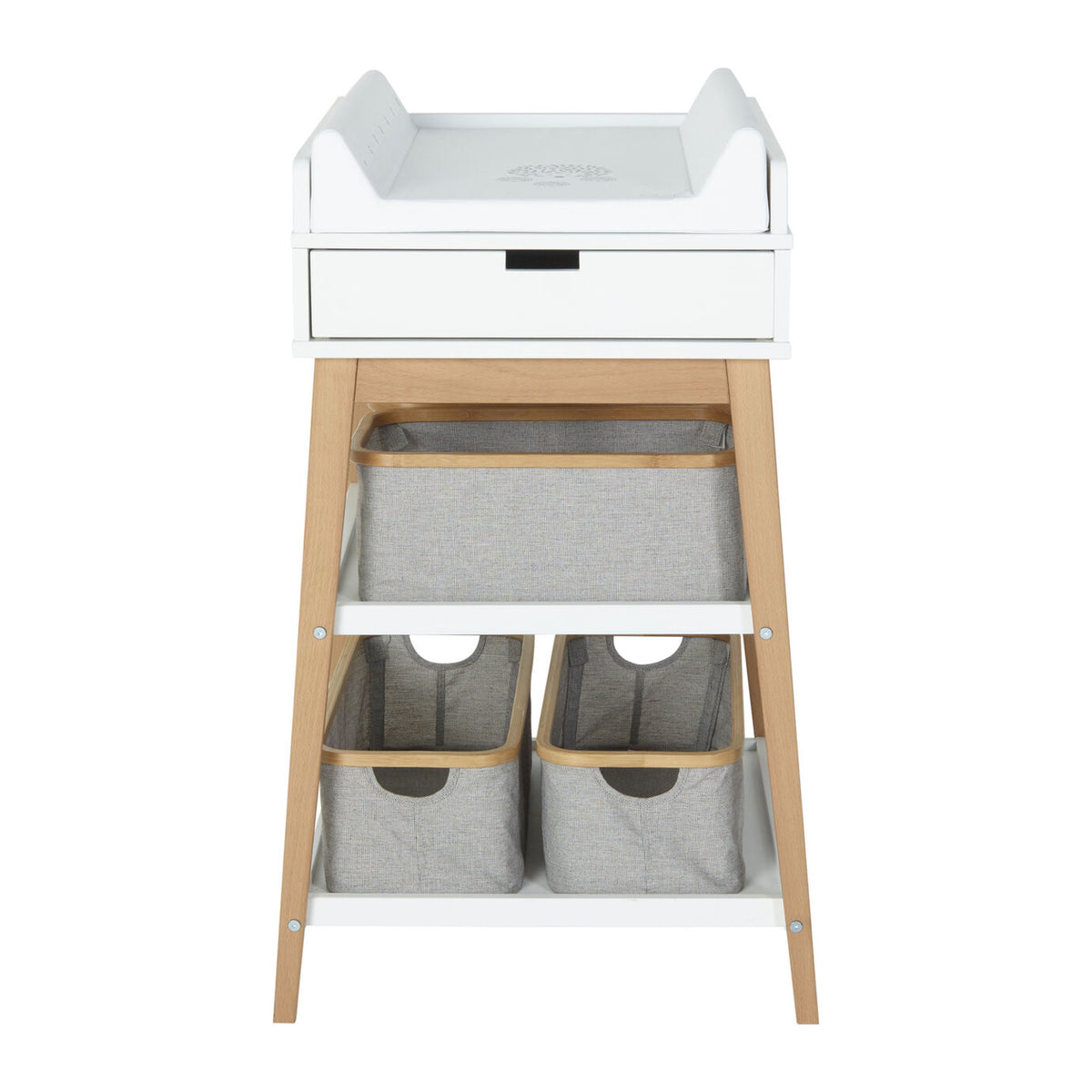 Quax Wickeltisch Hip+ white/naturel