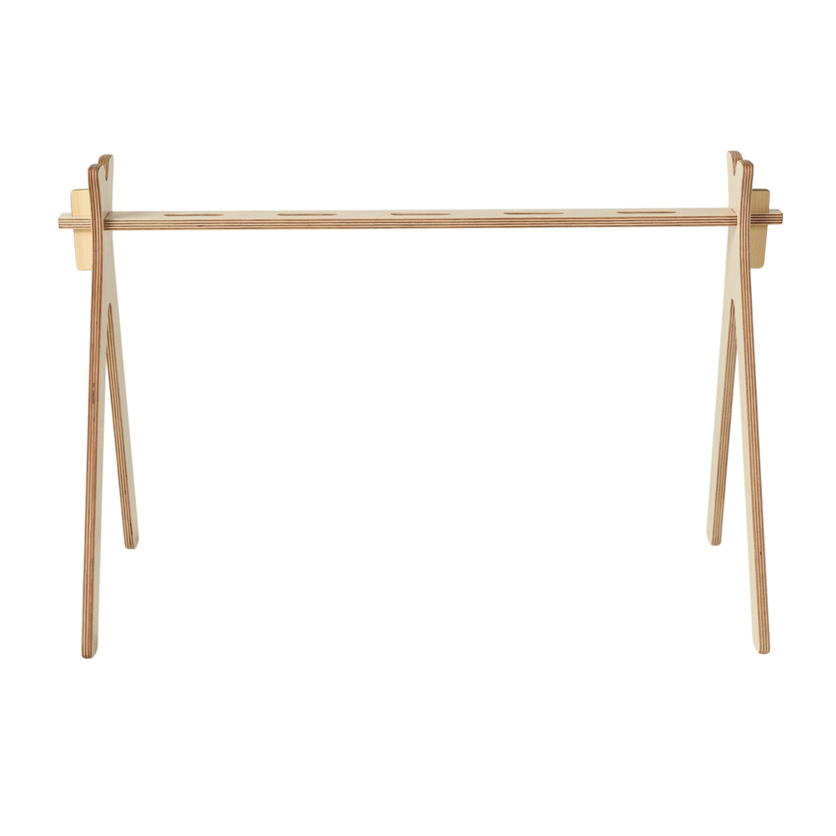 Quax Spieltrapez aus Holz mit Strickfiguren