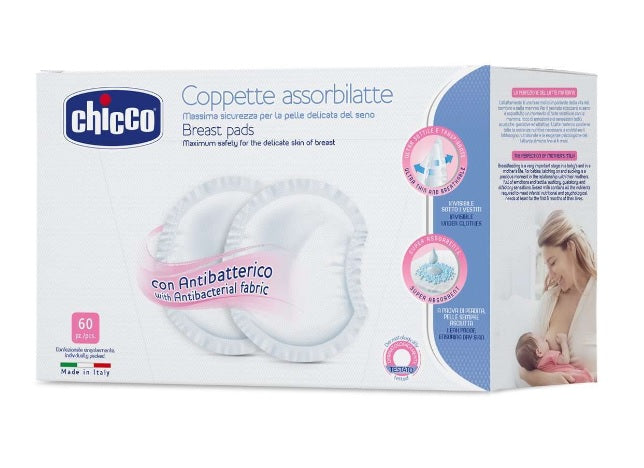 Chicco antibakterielle Stilleinlagen 60er Pack