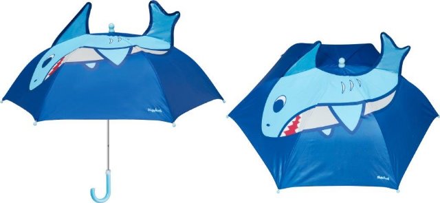 Playshoes Regenschirm Hai