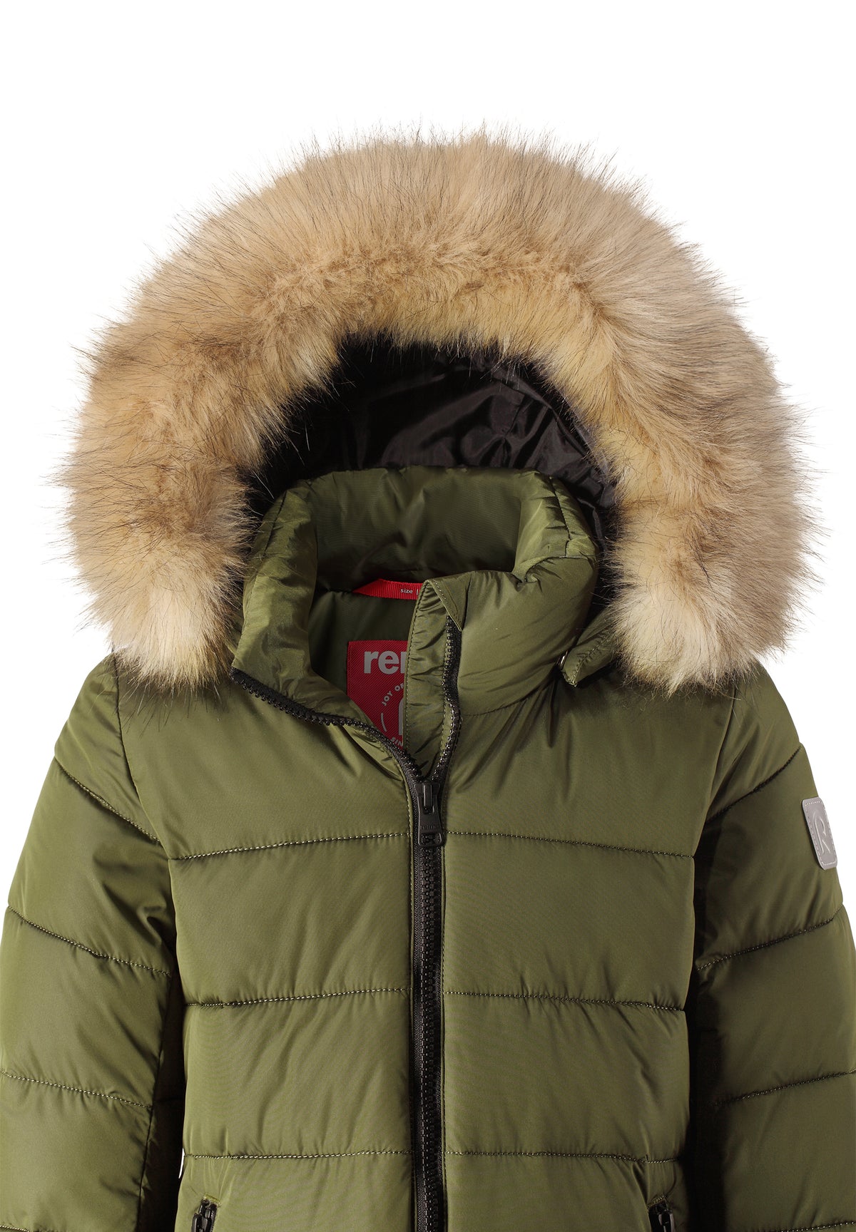 Reima Wintermantel Lunta khaki green