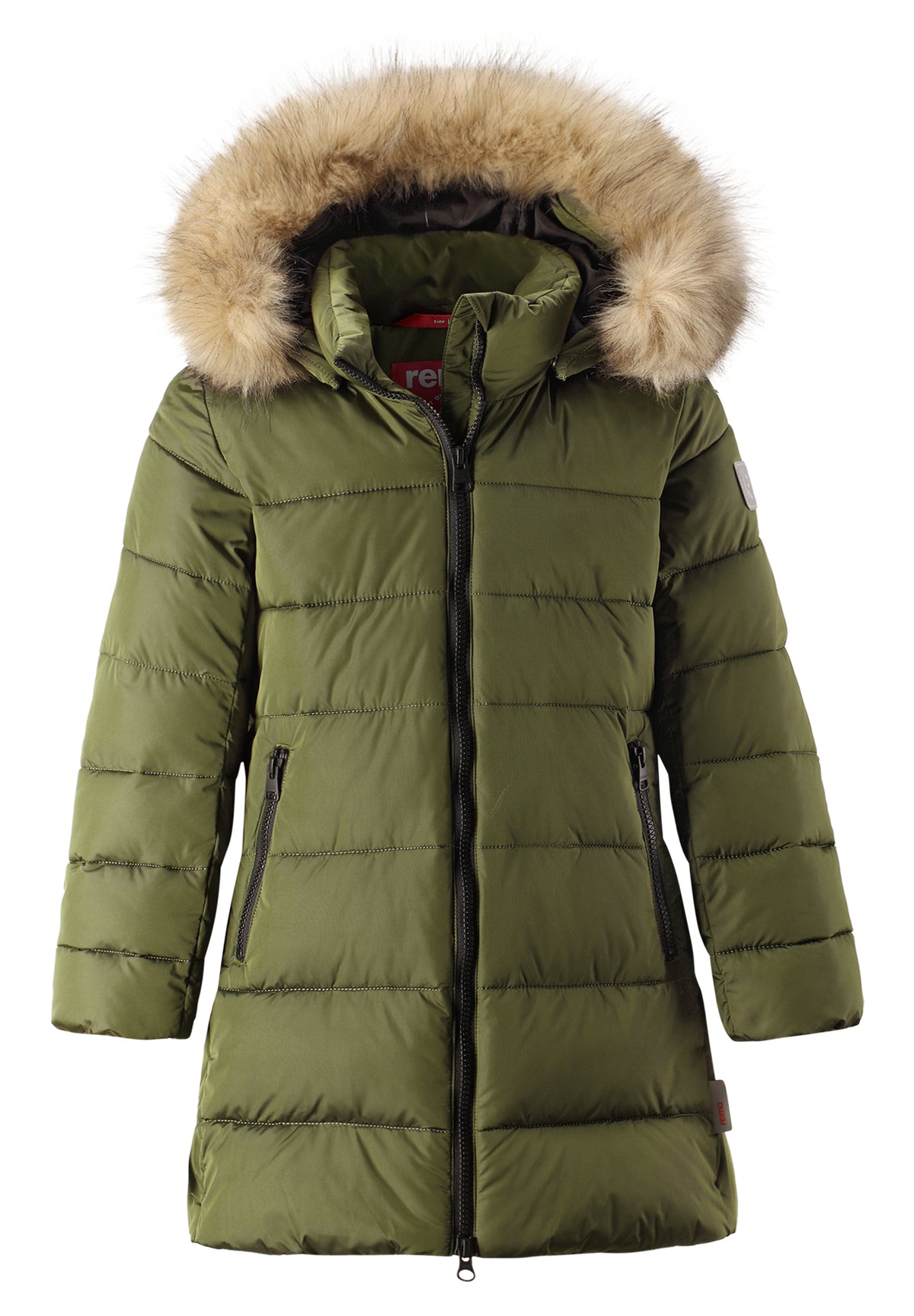 Reima Wintermantel Lunta khaki green