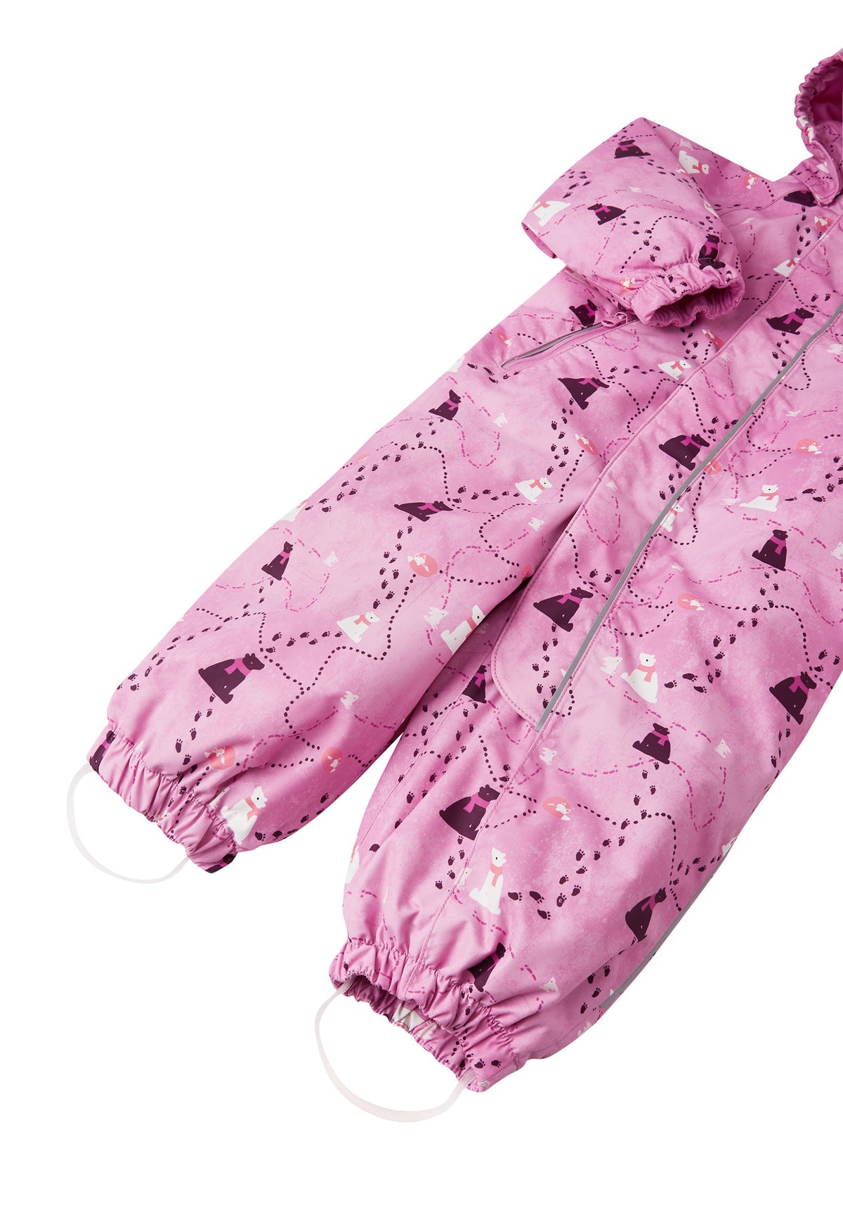 Reima tec Kleinkinder Schneeanzug Puhuri Cold Pink
