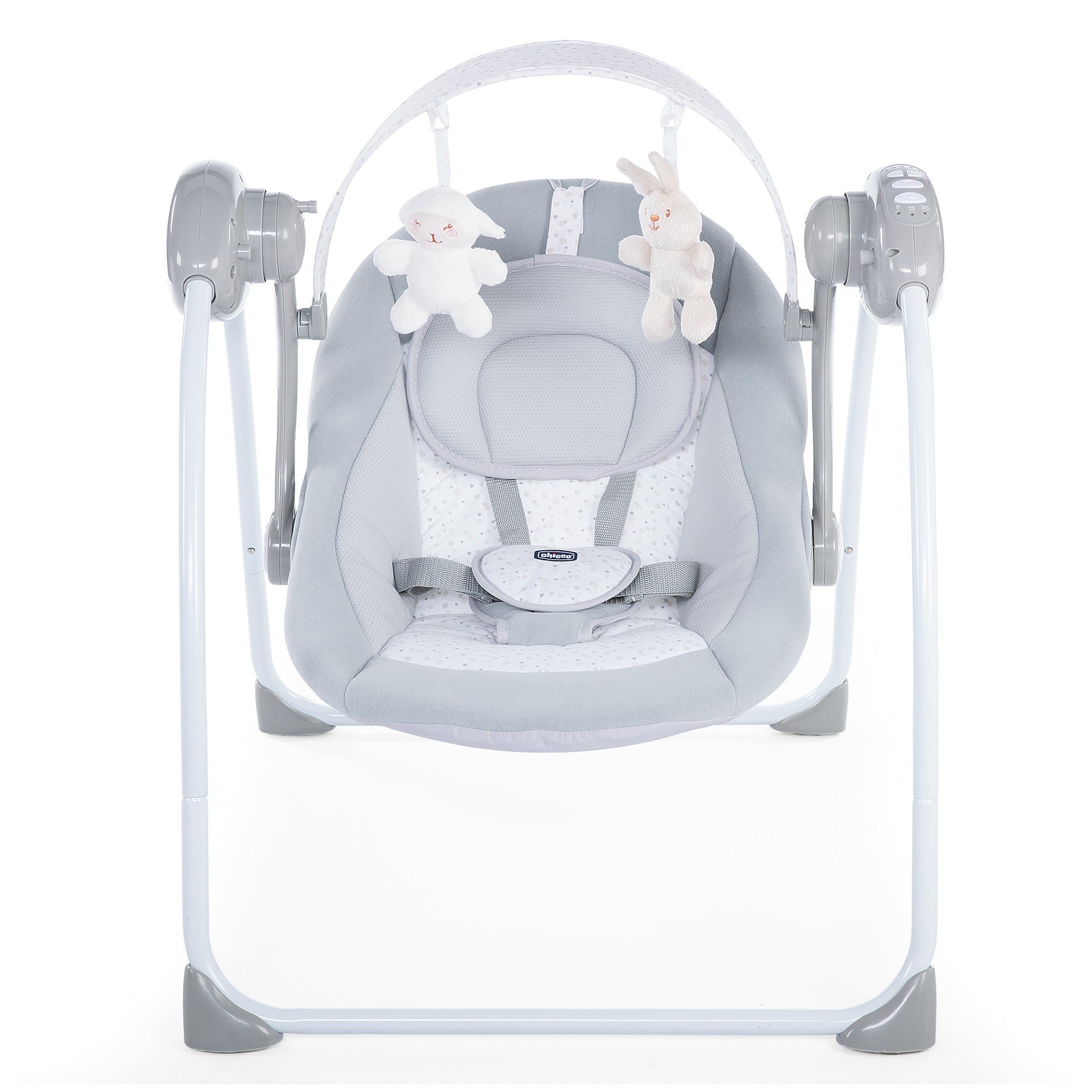 Chicco Relax & Play Babyschaukel cool grey
