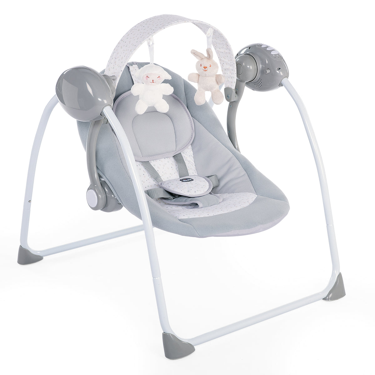 Chicco Relax &amp; Play Babyschaukel cool grey