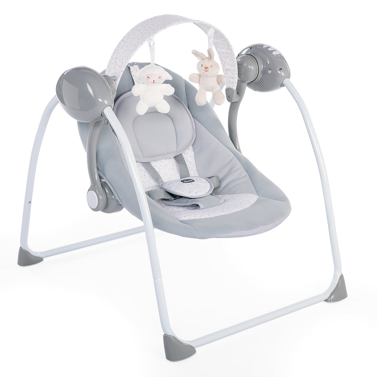 Chicco Relax&amp;Play Babyschaukel cool grey