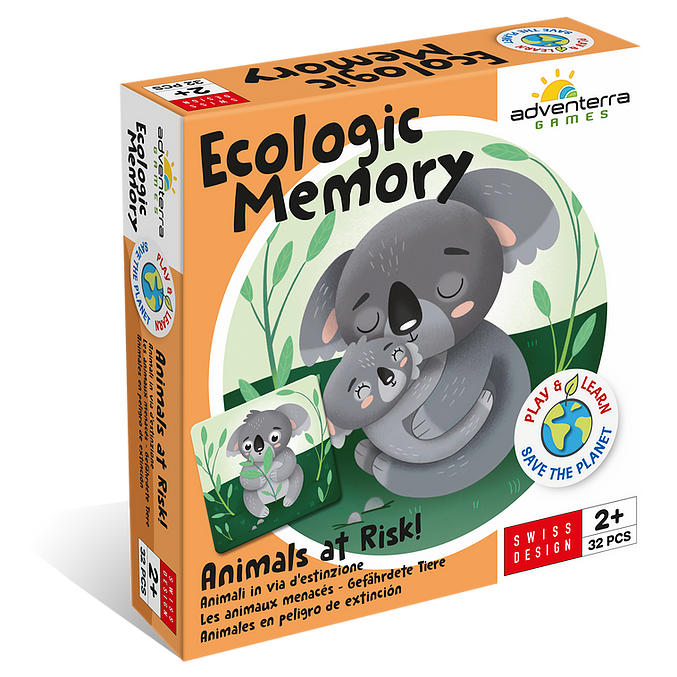 adventerra Ecologic Memory - Gefährdete Tiere