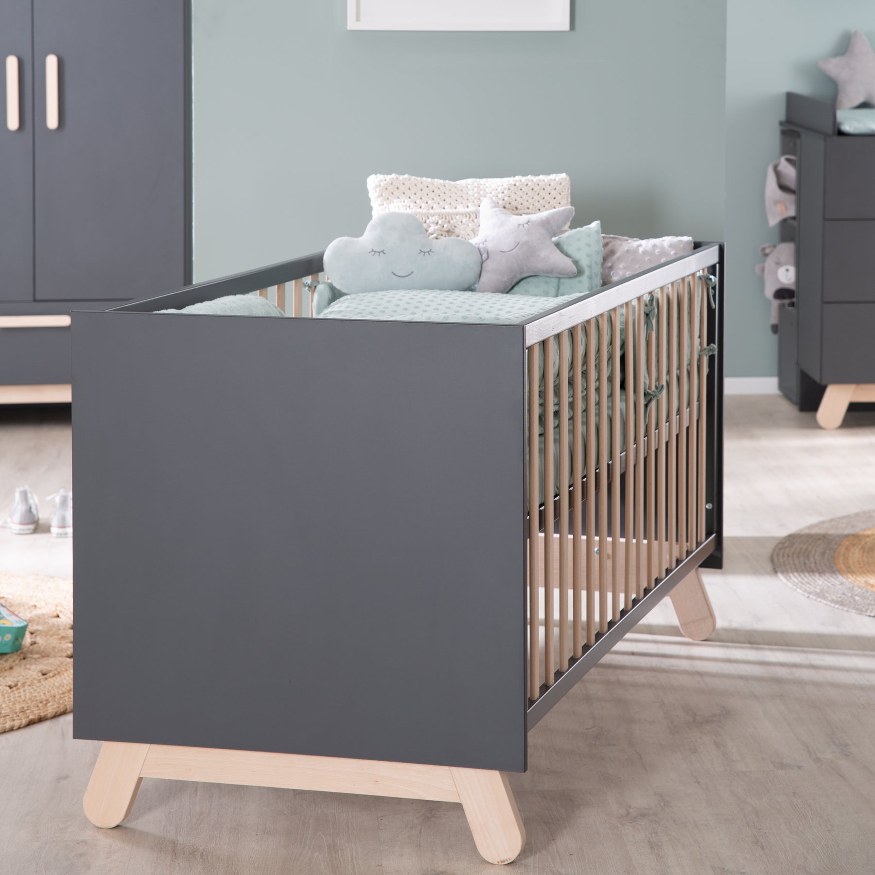 Roba Kinderzimmer Jara  anthrazit SONDERAKTION