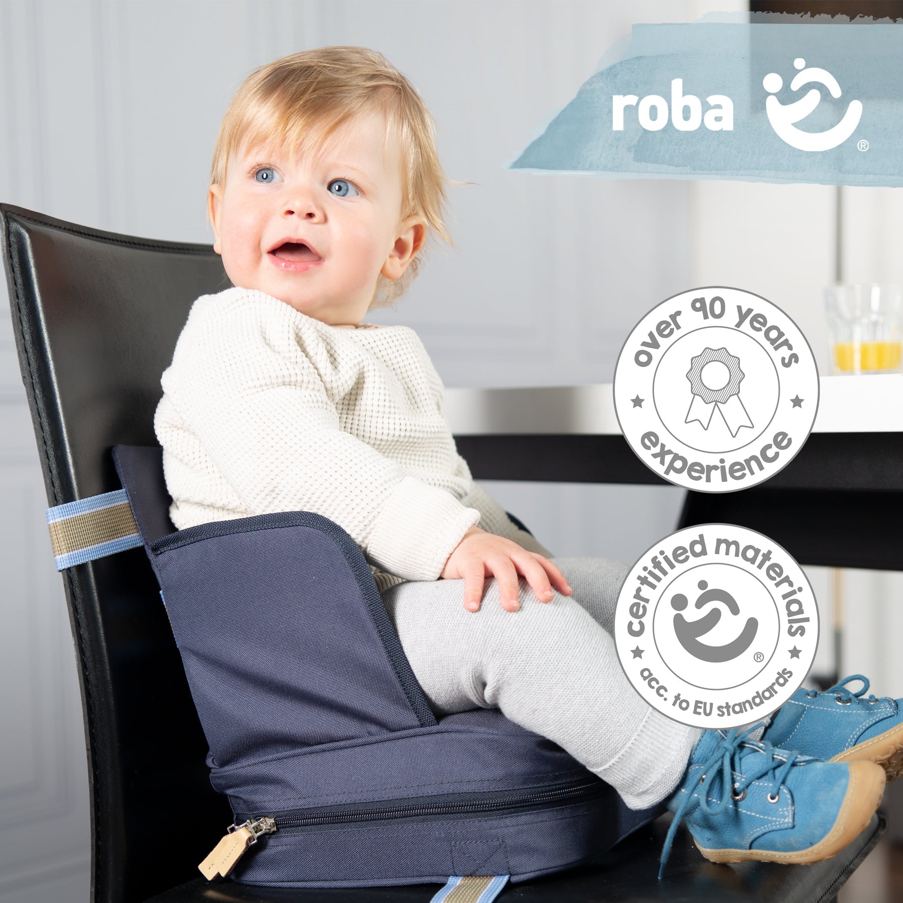 Roba Boostersitz, Sitzerhöhung für daheim & unterwegs