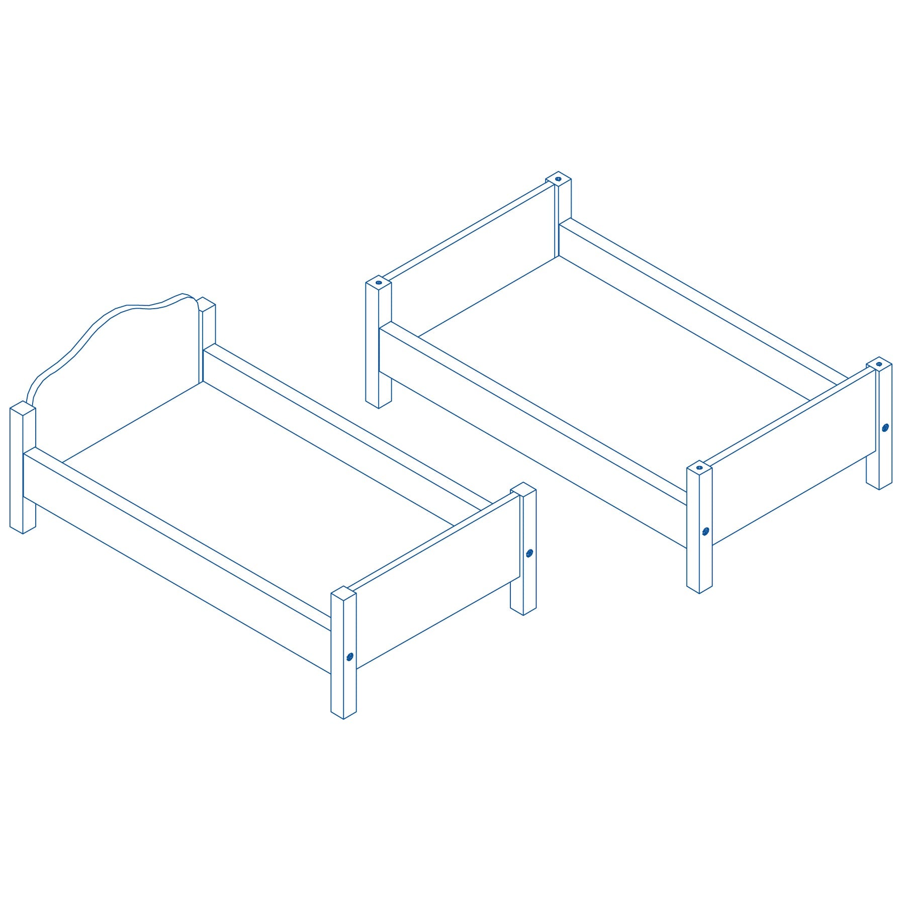 Roba Scarlett Puppenetagenbett