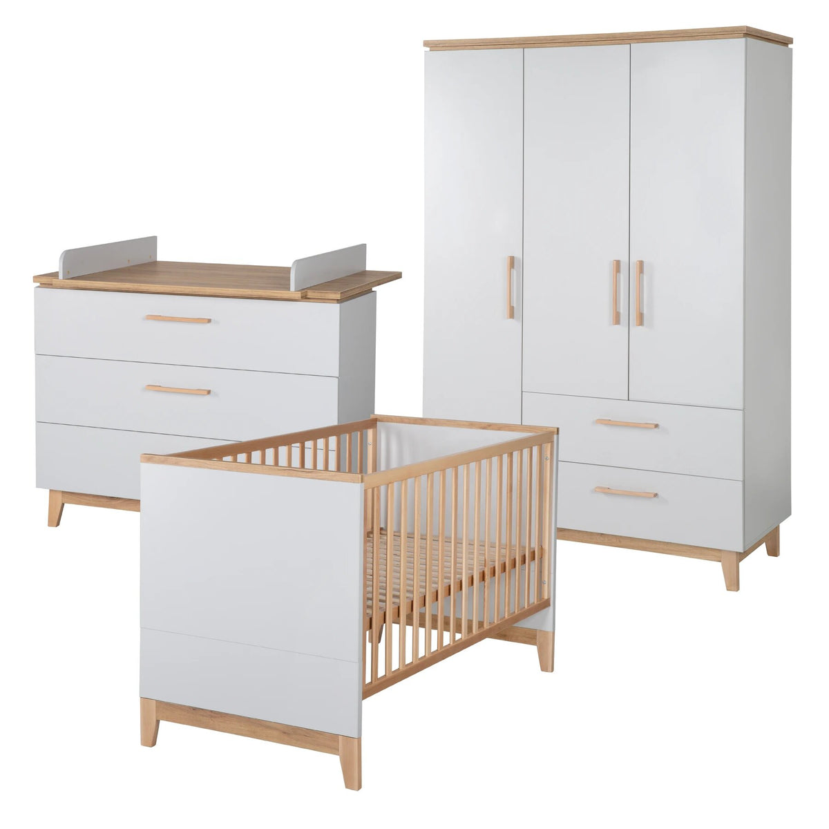 Roba Kinderzimmer 3-teilig mit Wickelkommode - CARO