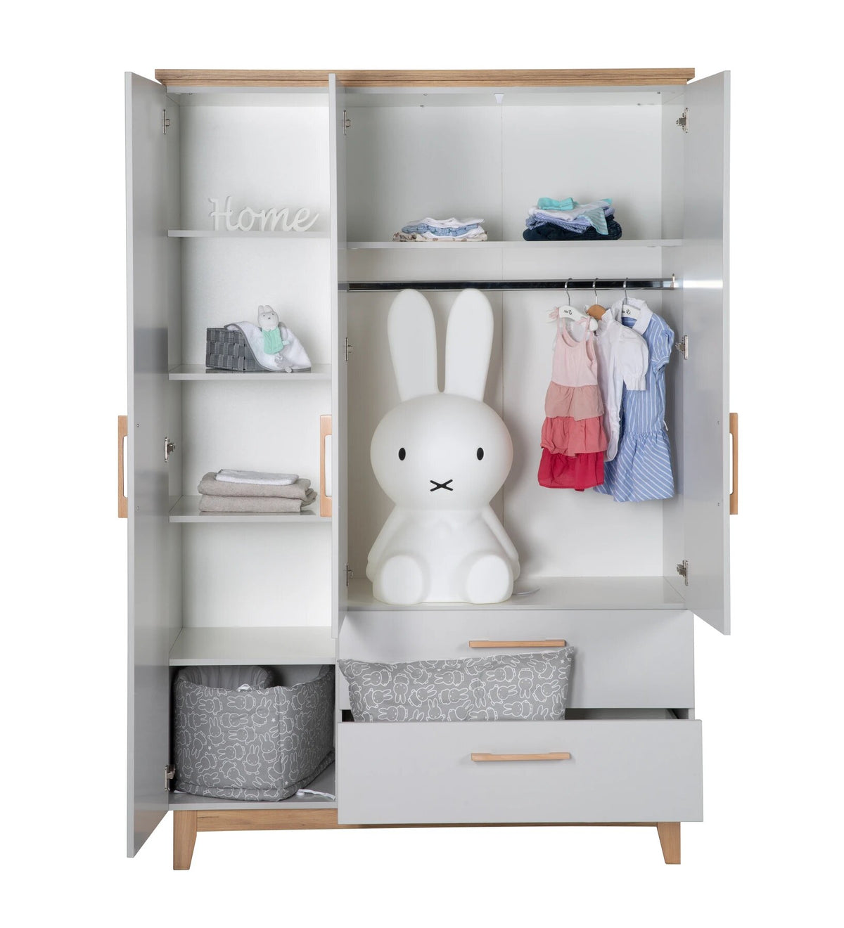 Roba Kinderzimmer 3-teilig mit Wickelkommode - CARO