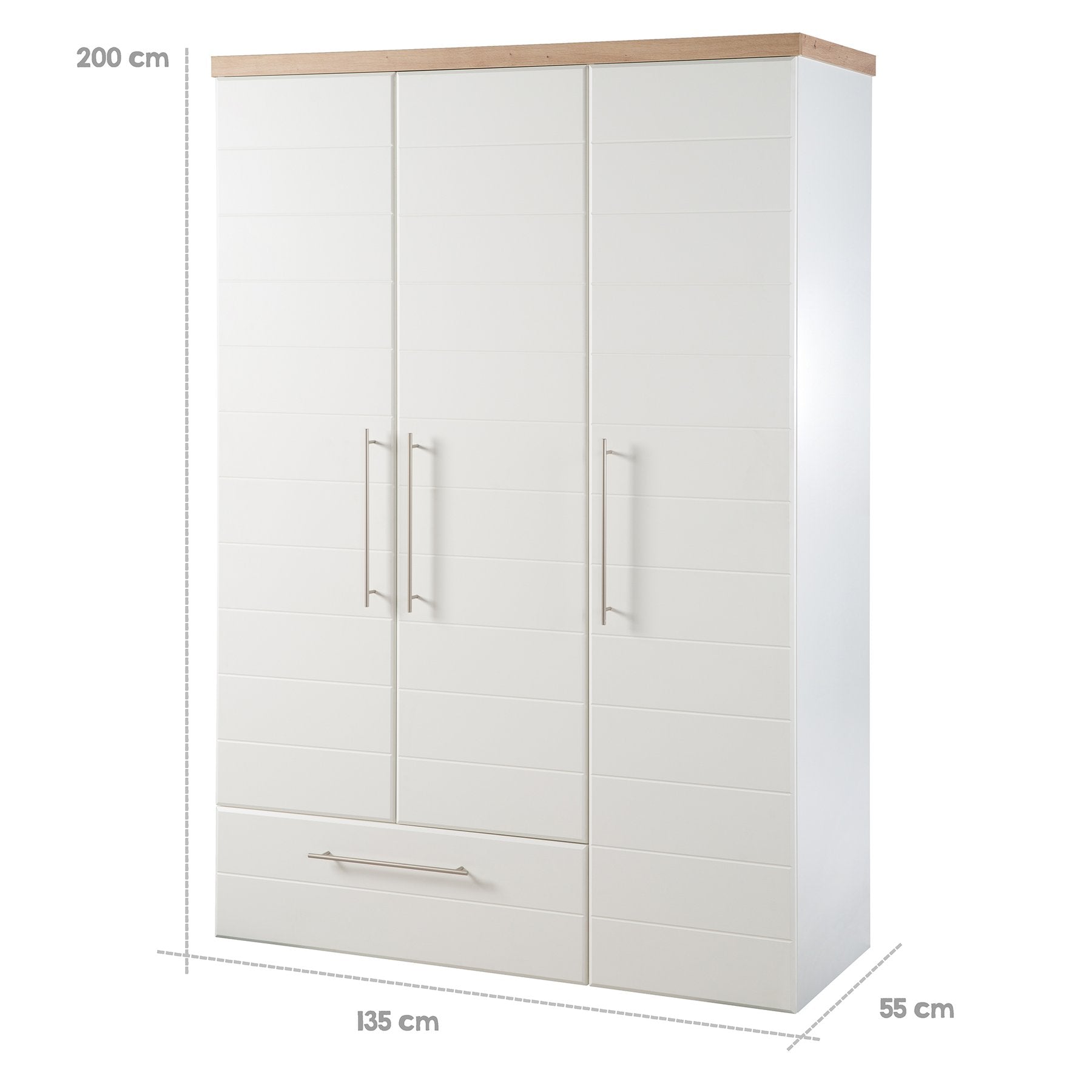 Roba Kleiderschrank 3-türig Nele
