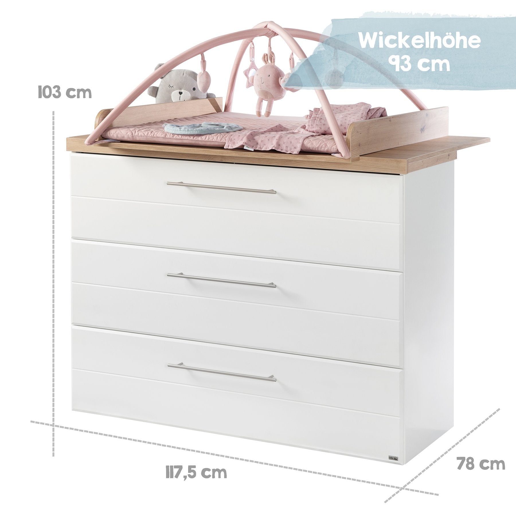 Roba Kinderzimmer 3-teilig Nele