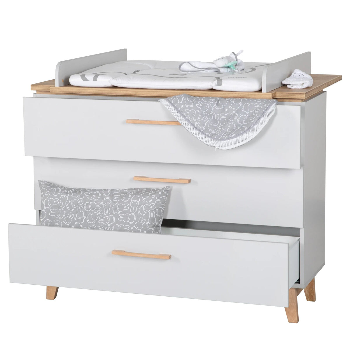 Roba Kinderzimmer 3-teilig mit Wickelkommode - CARO