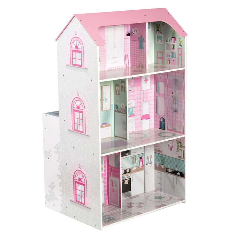 Roba Puppenhaus und Küche, 2 in 1