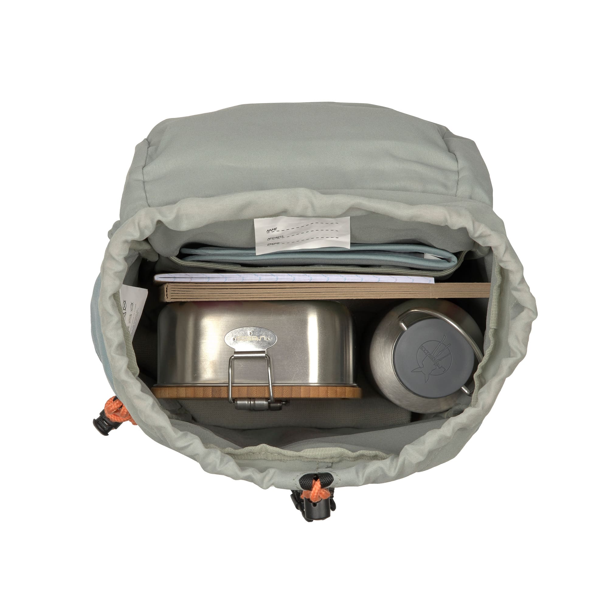 Lässig Kindergartenrucksack Outdoor - Nature Hellblau