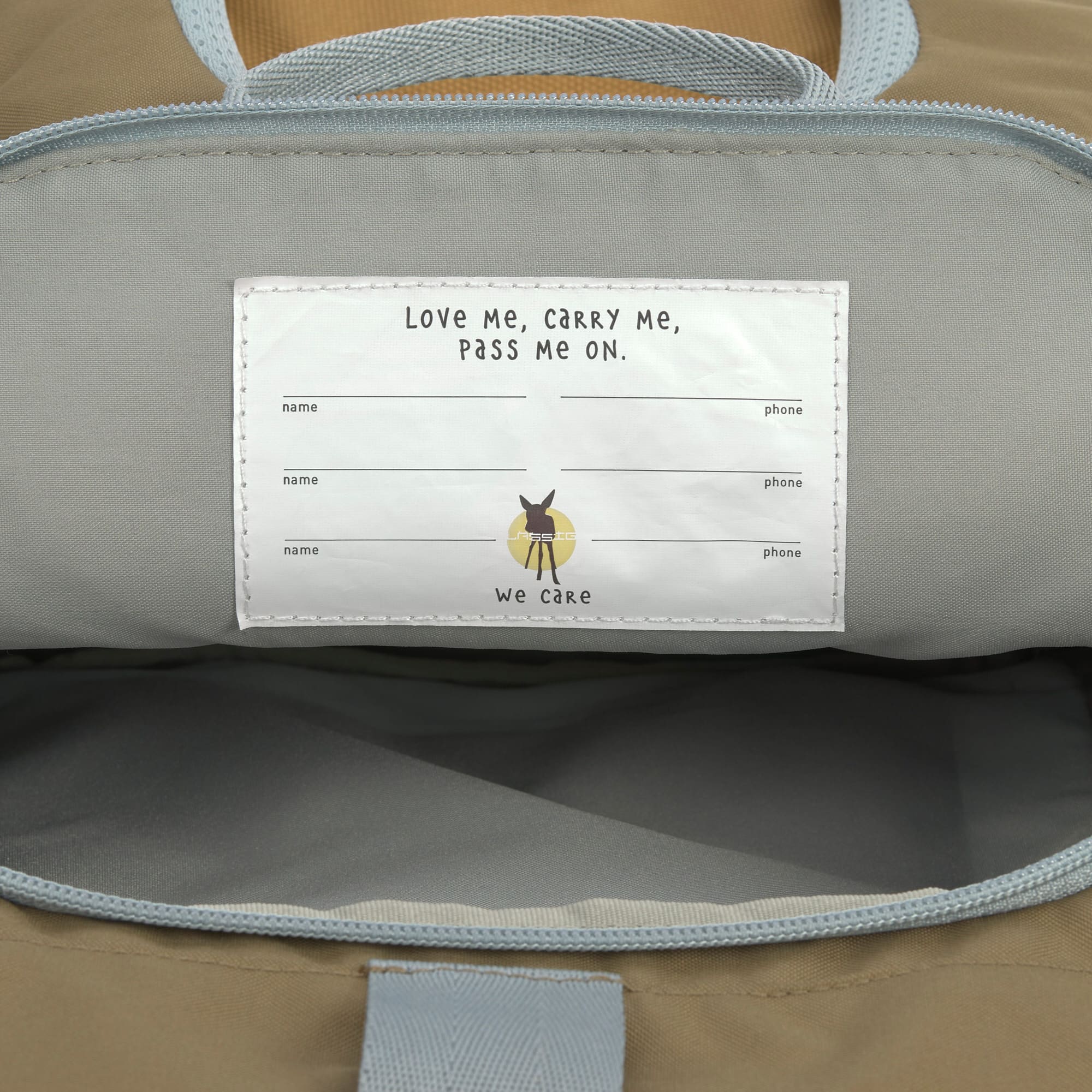 Lässig Kindergartenrucksack Rolltop