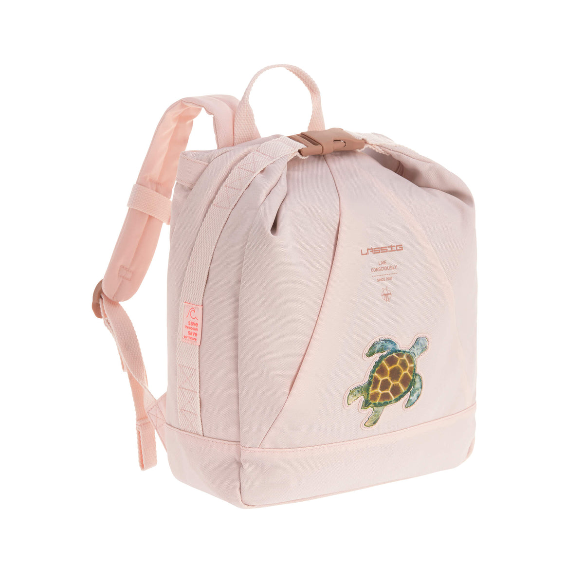 Lässig Kindergartenrucksack - Mini Backpack Ocean apricot
