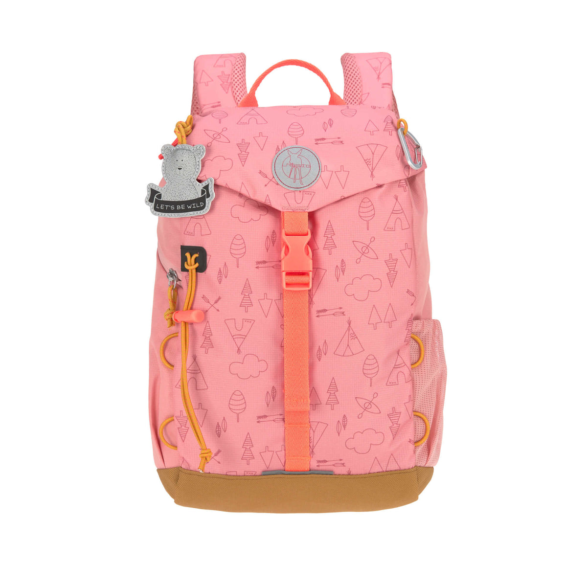 Lässig Kindergartenrucksack Outdoor mini Backpack Adventure rosa