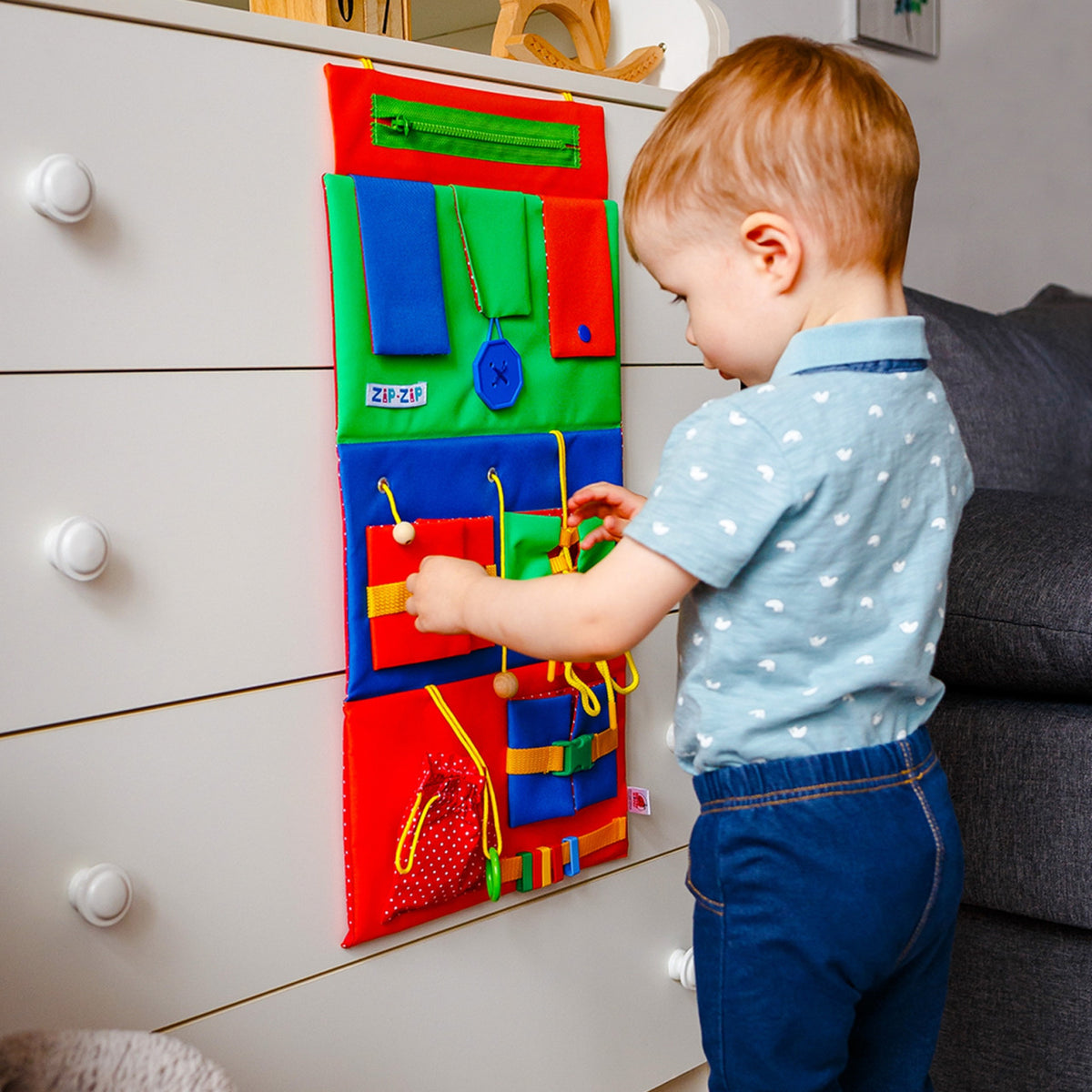 ROTER KÄFER Lernspiel Busy Board 2 Spielfelder