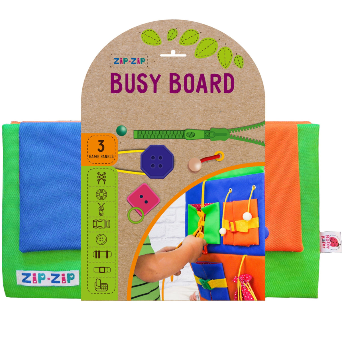 ROTER KÄFER Lernspiel Busy Board 2 Spielfelder