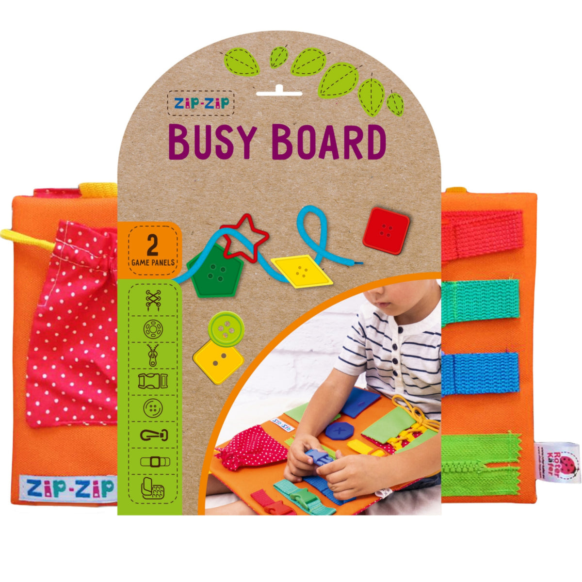 ROTER KÄFER Lernspiel Busy Board 2 Spielfelder