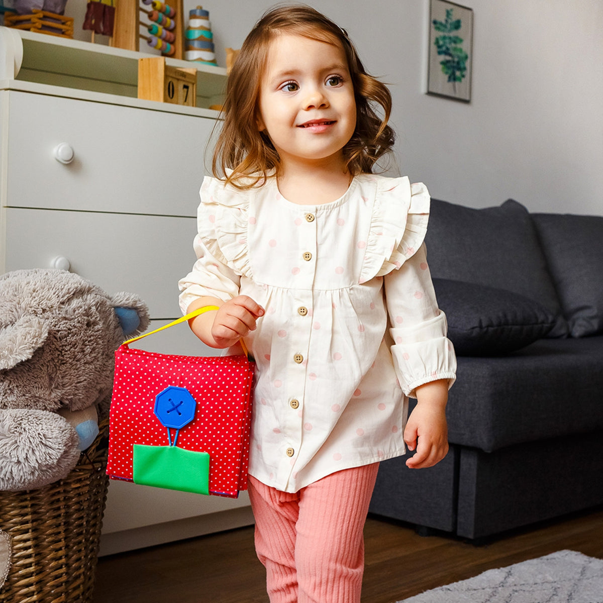 ROTER KÄFER Lernspiel Busy Board für Kleinkinder