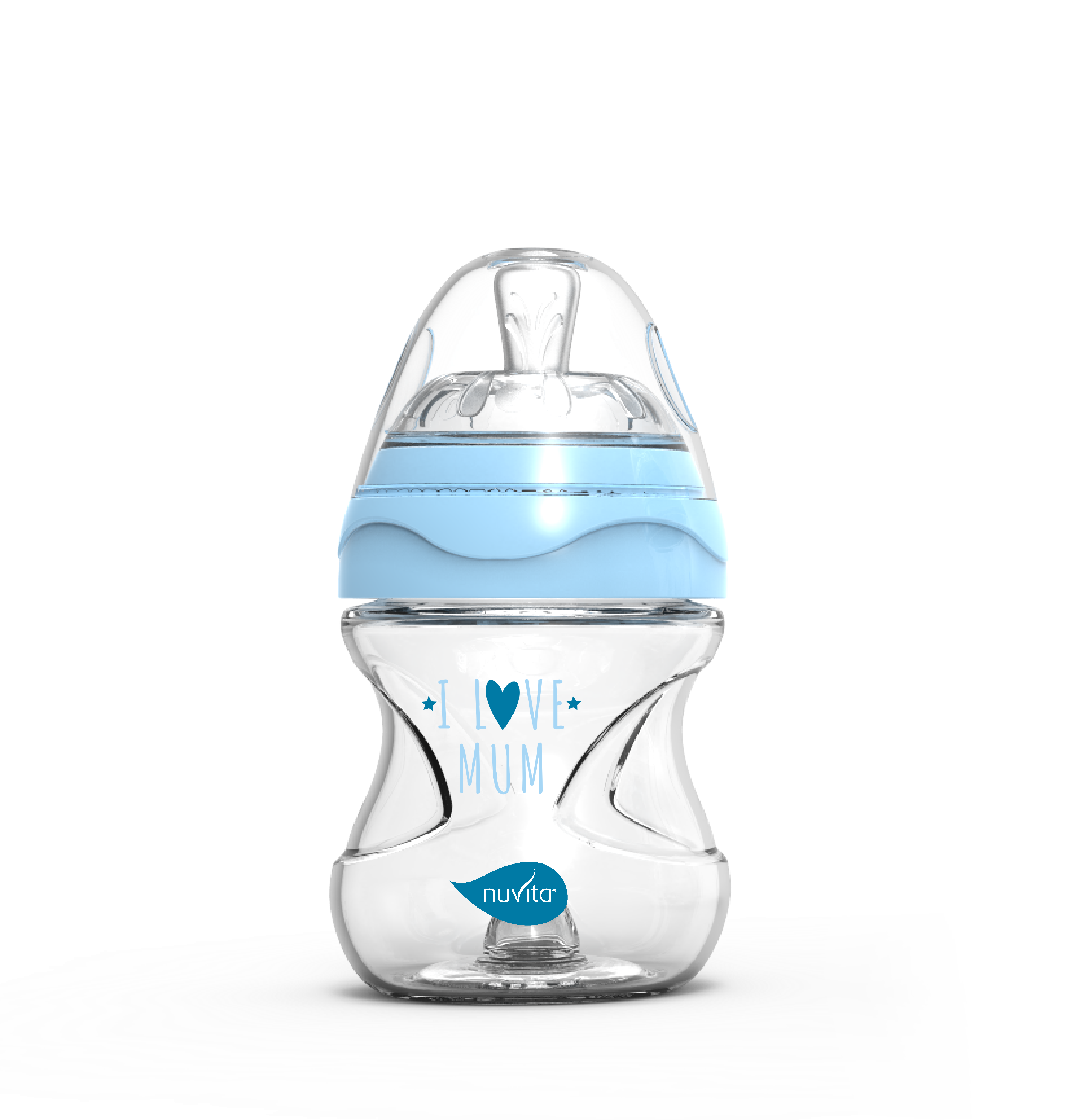 Nuvita Glasflasche Anti-Kolik 140 ml 0M+