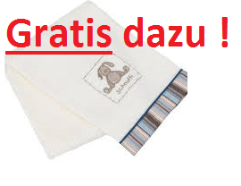 ecru/türkis GRATIS