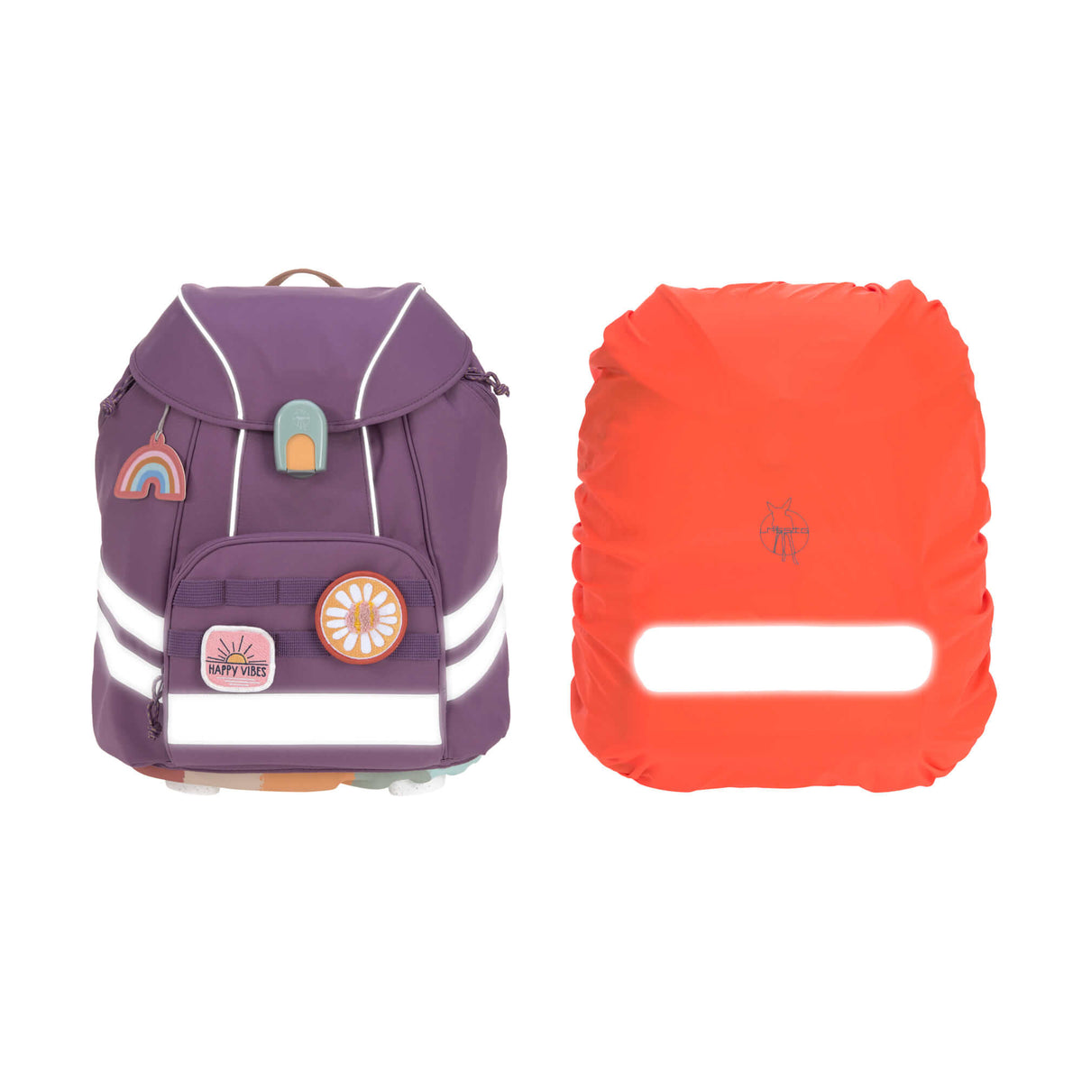 Lässig Schulranzen Set 7-teilig, Unique Purple