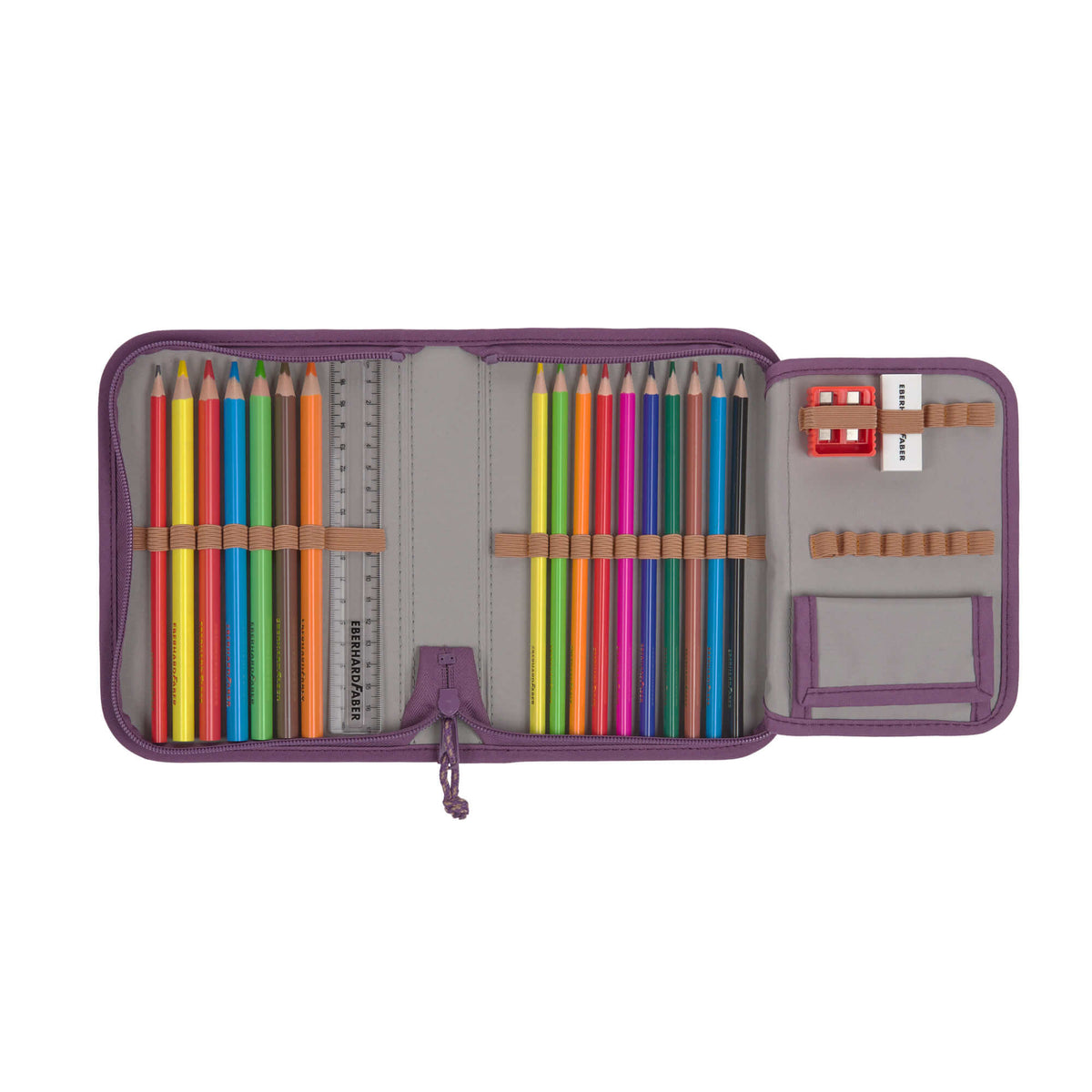 Lässig Schulranzen Set 7-teilig, Unique Purple