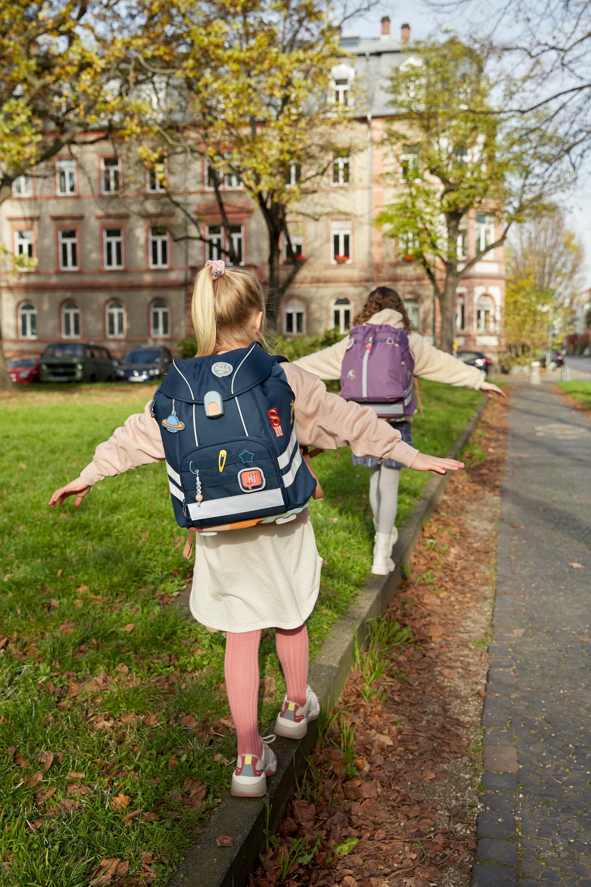 Lässig Schulranzen Set 7-teilig, Unique Navy