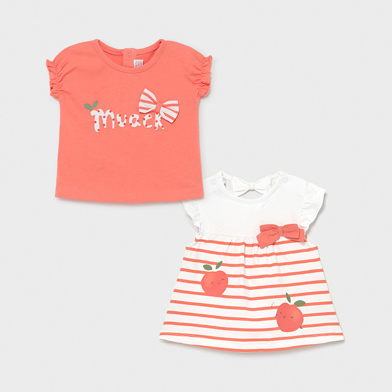 Mayoral Kurzarmshirts Set 2-teilig Newborn