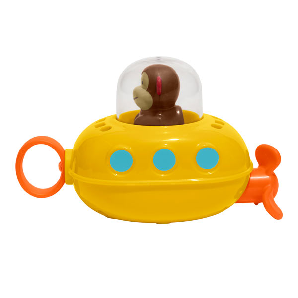 Skip Hop Pull & Go Monkey Submarine - Aufzieh-U-Boot Affe