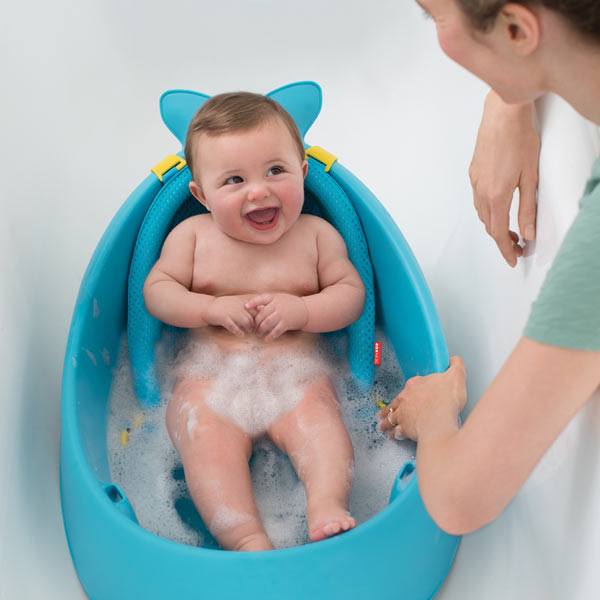 Skip Hop Moby Smart Sling 3-Stage Tub - Badewanne mit Liege 3-Stufen