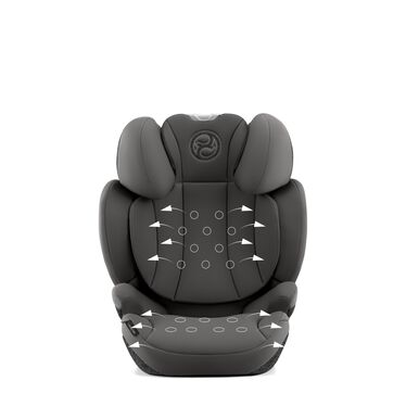 Cybex SOLUTION T I-FIX PLUS - Kindersitz 15-50 kg, 100-150 cm, Mirage Grey  2023 Mirage Grey Plus, Kindersitze \ Kindersitze 15-36 kg