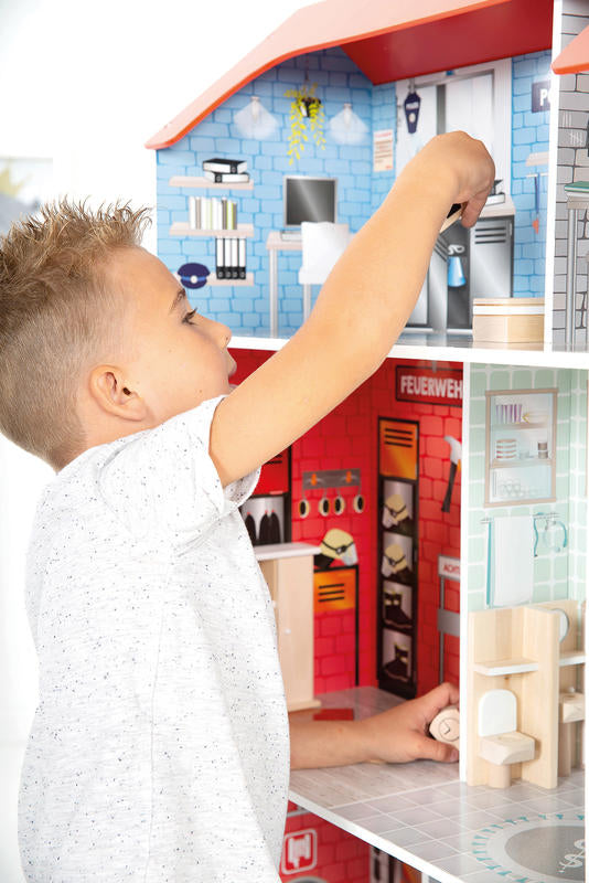 Roba Puppenhaus und Küche 2 in 1