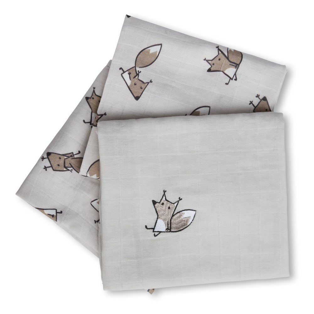 ABC Design Spucktuch 3er Pack Fuchs