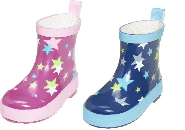 Playshoes Gummistiefel Sterne nieder