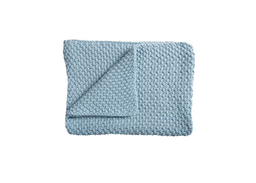 Schardt Babystrickdecke - Sunny hellblau