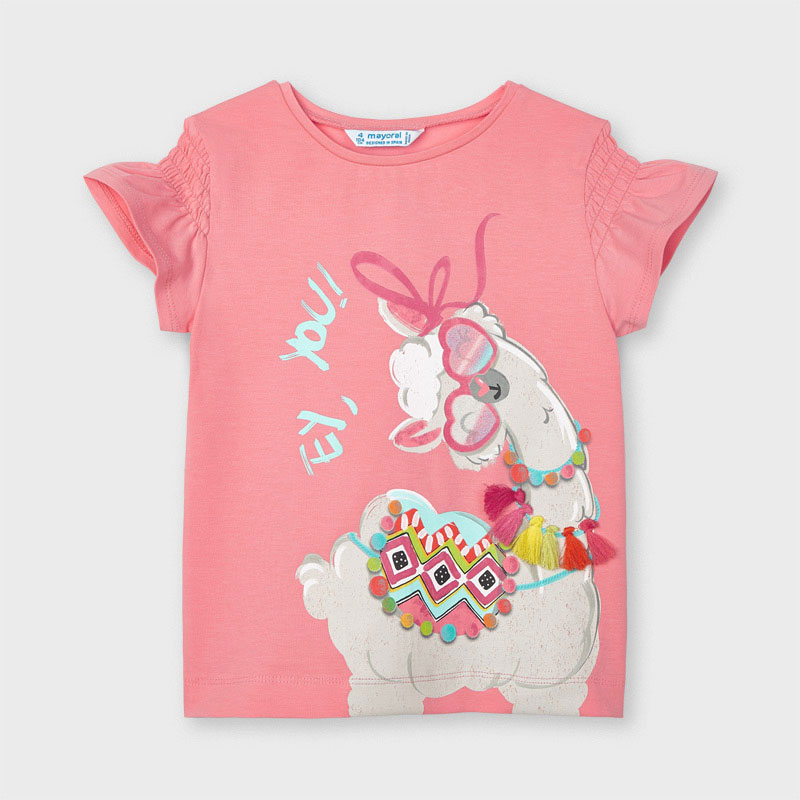 Mayoral Kurzarmshirt Ecofriends Print