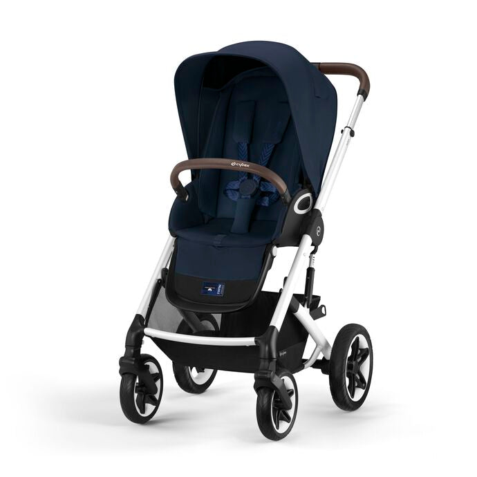 Cybex Talos S Lux silber - Ocean Blue
