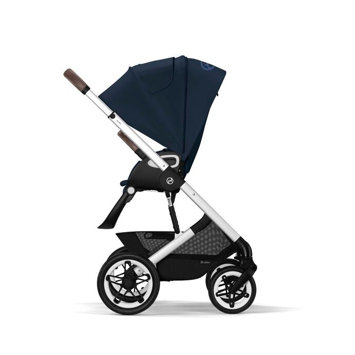 Cybex Talos S Lux silber - Ocean Blue